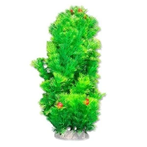 Planta Artificiala Pentru Acvariu, 40 cm, Verde, 2F31