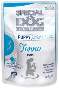 Hrana Umeda Pentru Caini, Special Dog Excellence, Puppy&Junior, Ton, 100 g