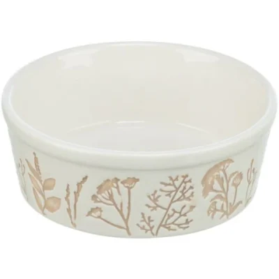 Castron Ceramic, 1.2l/20 cm, Alb/Taupe, 25088
