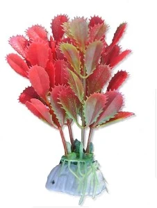 Planta Artificiala Pentru Acvariu, Blister, 10 cm, Roz/Verde, 1B10