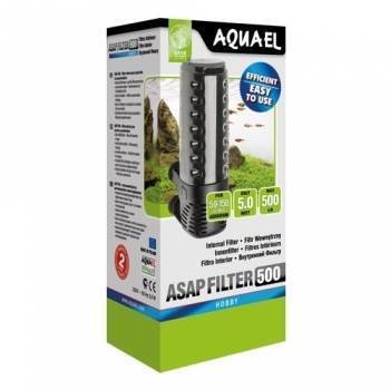 Filtru Intern Pentru Acvariu, ASAP 500l/h, 5W, Pana La 150l, Negru, Aquael