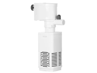 Filtru Intern Pentru Acvariu, Tiny Filter 400 - Nano, 400l/h,4W, Alb Jingye