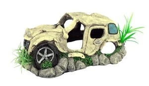 Happet Decor Pentru Acvariu, Epava De Masina, 21×12.5×7.5 cm, R037 – decor acvariu...