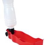 <strong>Trixie</strong> Sticla Cu Castron Pentru Apa, Plastic, Portabila, 0.5 l, Diferite Culori, 2461 – DIVERSE