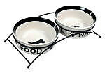 <strong title="Trixie Set 2 Castroane Ceramice Cu Suport Metalic, 2×1,6 l/ø 20 cm/41x10x20 cm, Alb/Negru, 24642 – Caini / Castroane, Trixie">Trixie Set 2 Castroane Ceramice Cu Suport Metalic, 2×1,6 l/ø 20 cm/41x10x20 cm, Alb/Negru,...</strong>