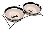 <strong title="Trixie Set 2 Castroane Ceramice Cu Suport Metalic, 2×2.6 l/ø 25 cm/54x12x24 cm, Alb/Negru, 24643 – Caini / Castroane, Trixie">Trixie Set 2 Castroane Ceramice Cu Suport Metalic, 2×2.6 l/ø 25 cm/54x12x24 cm, Alb/Negru,...</strong>