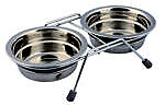 <strong title="Trixie Set 2 Castroane Inox Cu Suport Metalic, 2×0.25 l/11 cm/23x6x14 cm, 25230 – Caini / Castroane">Trixie Set 2 Castroane Inox Cu Suport Metalic, 2×0.25 l/11 cm/23x6x14 cm, 25230 – Caini /...</strong>