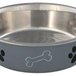 <strong>Trixie</strong> Castron Inox Cu Invelis De Plastic, 1.4 l/21 cm, Diferite Culori, 25244 – Caini / Castroane