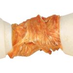 <strong>Trixie</strong> Recompensa Pentru Caini, Denta Fun, Os Innodat Cu Pui, 15 cm/70 g 31323 – DIVERSE