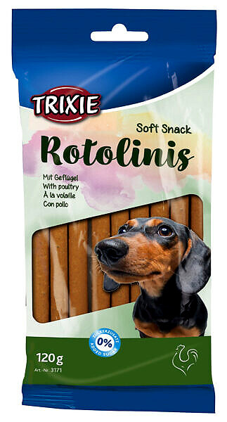 <strong title="Trixie Recompense Pentru Caini, Soft Rotolinis Cu Pui, 12 buc 120 g 12 cm, 3171 – Caini / Recompense / Batoane">Trixie Recompense Pentru Caini, Soft Rotolinis Cu Pui, 12 buc 120 g 12 cm, 3171 – Caini /...</strong>