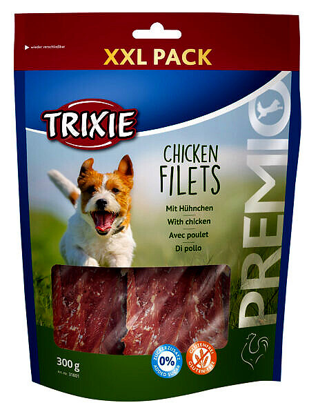 <strong title="Trixie Recompense Pentru Caini, Premio XXL, Fileuri Cu Pui, 300 g, 31801 – Caini / Recompense / Gustari">Trixie Recompense Pentru Caini, Premio XXL, Fileuri Cu Pui, 300 g, 31801 – Caini / Recompense /...</strong>