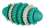 <strong>Trixie</strong> Jucarie Pentru Caini, Denta Fun, Minge Rugby, Aroma Menta, Cauciuc,15 cm, 33132 – DIVERSE