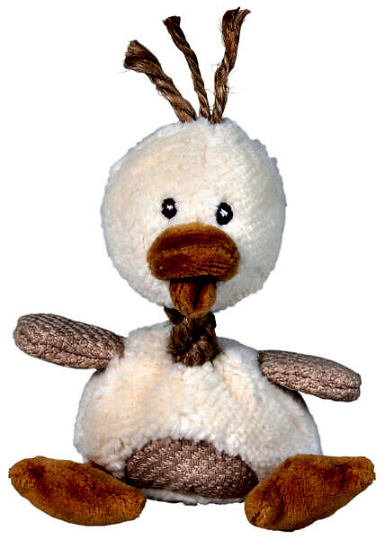 <strong>Trixie</strong> Jucarie Pentru Caini, Rata, Plus, Cu Sunet, 15 cm, 35812 – Caini / Jucarii de Plush