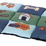 <strong>Trixie</strong> Covoras Patchwork, 80×55 cm, Albastru/Gri 37069 – Caini / Pernite