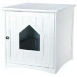 <strong>Trixie</strong> Casuta Pentru Litiera, MDF, 49x51x51 cm, Alb, 40290 – Pisici / Accesorii Litiere, Trixie