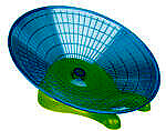 <strong>Trixie</strong> Carusel Disc Pentru Rozatoare, 30 cm, Gri/Turcoaz, 60812 – Rozatoare / Roti