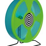 Roata De Alergare Pentru Rozatoare, Cu Suport, Plastic, 28 cm, Diverse Culori, 61011