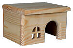 <strong>Trixie</strong> Casuta Pentru Hamsteri, Lemn, 15x12x15 cm, 61261 – Rozatoare / Casute & Cuiburi