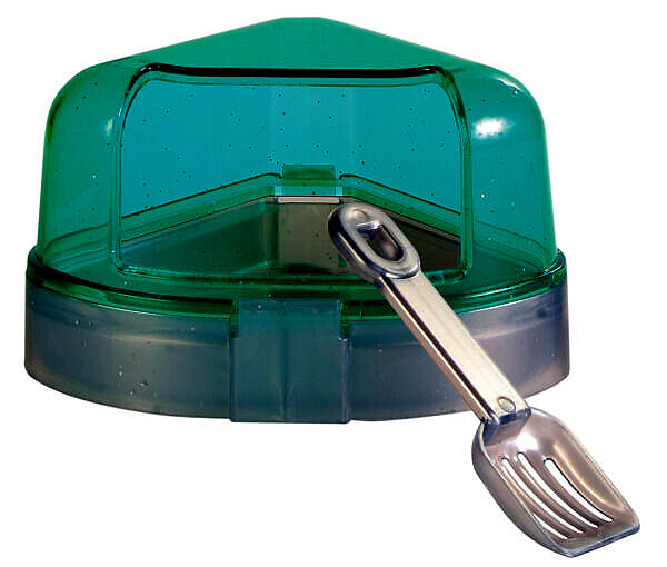 Trixie Litiera De Colt Cu Acoperis Pentru Hamsteri, Plastic, 14x8x11/11 cm, Diverse Culori, 6256...
