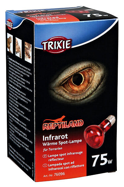 <strong>Trixie</strong> Lampa De Caldura Cu Infrarosu Pentru Terariu, 75W, Rosu, 76096 – Reptile / Lampi