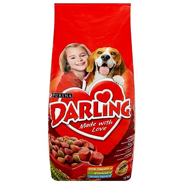 Purina Darling Caine Vita si Legume 15 kg – Caini / Hrana Uscata