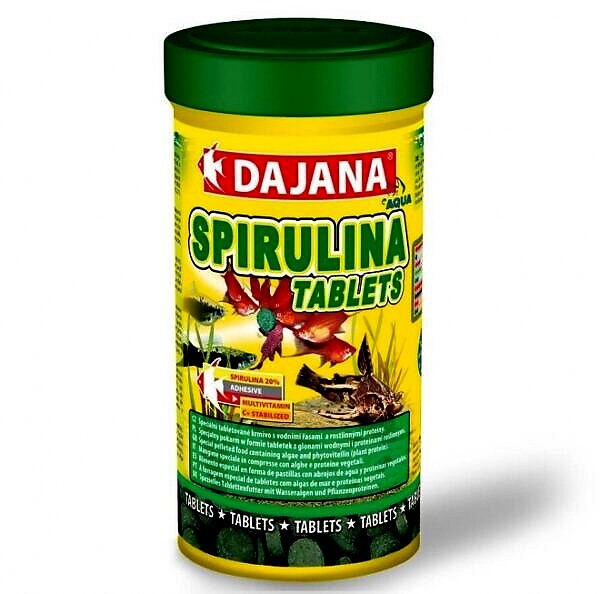 <strong>Dajana Pet</strong> Spirulina Tablete 100 ml- Dp053A – Pesti / Hrana Pesti de Acvariu