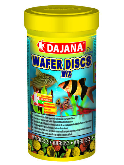 <strong>Dajana Pet</strong> Wafer Discs Mix 100 ml- Dp061A – Pesti / Hrana Pesti de Acvariu, Natural