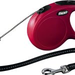 <strong>Flexi</strong> Lesa Flexi Classic, Snur, M: 5 m/20 kg, Rosu, 11793 – Caini / La Plimbare / Lese Retractabile