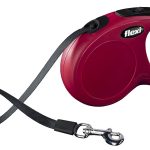 <strong>Flexi</strong> Lesa Flexi Classic, Banda, S: 5 m/15 kg, Rosu, 11833 – Caini / La Plimbare / Lese Retractabile