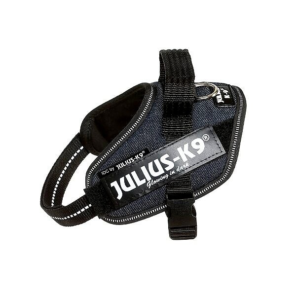 <strong>Julius K-9</strong> Ham Julius-K9 IDC Power S 40-53 cm/22 mm Denim 14825 (R) – Caini / La Plimbare / Hamuri