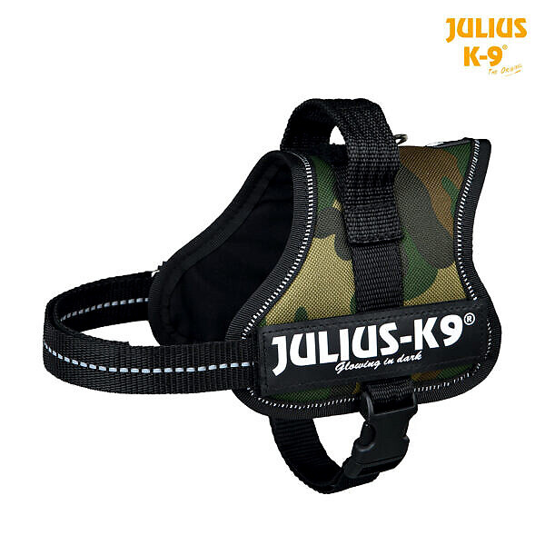 <strong>Julius K-9</strong> Ham Julius-K9 Mini-Mini/S 40-53 cm/22 mm Camuflage 150121 – Caini / La Plimbare / Hamuri