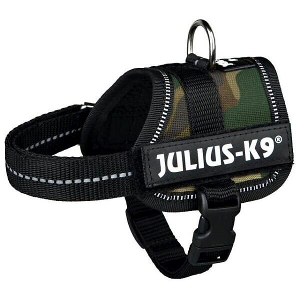 <strong>Julius K-9</strong> Ham Julius-K9 3XS: 26-36 CM/18 MM, CAMOUFLAGE 150721 – Caini / La Plimbare / Hamuri