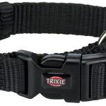 <strong>Trixie</strong> Zgarda Premium, S-M: 30-45/15 mm Negru, 201501 – Caini / La Plimbare / Zgarzi Reglabile