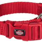<strong>Trixie</strong> Zgarda Premium, S-M: 30-45 cm/15 mm Rosu, 201503 – Caini / La Plimbare / Zgarzi Reglabile