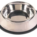 <strong>Trixie</strong> Castron Inox, Antiderapant, 0.45 l/19 cm, 24851 – Caini / Castroane