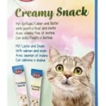 Recompense Pentru Pisici, Creamy Snacks Cu Pui Si Peste, 6 x 15 g, 42719