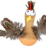 Jucarie Pentru Pisici, Puiul Bobo, Cu Sunet, 10 cm 45787