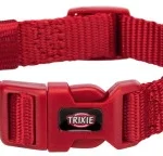 <strong>Trixie</strong> Zgarda Premium, XS-S: 22-35 cm/10 mm Rosu, 201403 – Caini / La Plimbare / Zgarzi Reglabile