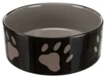 <strong>Trixie</strong> Castron Ceramic, Print Labute, 0.3 l/12 cm, Maro/Taupe, 24531 – Caini / Castroane