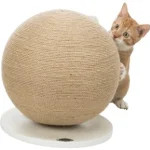 Minge Sisal De Zgariat Cu Baza De Lemn, 29×31 cm, 43721