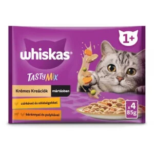 <strong title="Whiskas Hrana Umeda Pentru Pisici, Whiskas Tastymix Adult, Pui/Legume/Miel/Curcan In Sos Cremos, 4×85 g – pui pentru pisici, legume pentru pisici, hrana pentru pisici, miel pentru pisici">Whiskas Hrana Umeda Pentru Pisici, Whiskas Tastymix Adult, Pui/Legume/Miel/Curcan In Sos Cremos,...</strong>
