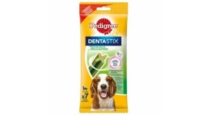 <strong title="Pedigree Recompense Pentru Caini, Pedigree DentaStix Fresh, Medium, 180 g – Pedigree DentaStix 180 g, recompense cu efect de curățare, recompense pentru câini, îngrijire orală câini">Pedigree Recompense Pentru Caini, Pedigree DentaStix Fresh, Medium, 180 g – Pedigree DentaStix...</strong>