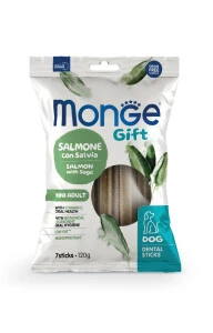 <strong title="Monge Recompense Pentru Caini, Gift Dental Sticks Mini Adult, Cu Somon/Salvie, 120 g – recompense cu somon și salvie, hrană pentru câini cu somon, recompense pentru câini, dietă sănătoasă câini">Monge Recompense Pentru Caini, Gift Dental Sticks Mini Adult, Cu Somon/Salvie, 120 g – recompense...</strong>