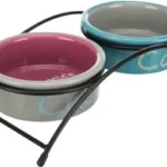 <strong title="Trixie Set 2 Castroane Ceramice Cu Suport Metalic, 2×0.3 l/12 cm/26x7x13 cm, Gri/Roz/Albastru, 24791 – Set Trixie pentru animale de companie, Set de castrone pentru apa și hrana, Set cu suport antiderapant, Set 2 castrone ceramice cu suport metalic 2x0.3 l/12 cm/26x7x13 cm">Trixie Set 2 Castroane Ceramice Cu Suport Metalic, 2×0.3 l/12 cm/26x7x13 cm,...</strong>