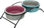 <strong title="Trixie Set 2 Castroane Ceramice Cu Suport Metalic, 2×0.3 l/12 cm/26x7x13 cm, Gri/Roz/Albastru, 24791 – Set Trixie pentru animale de companie, Set de castrone pentru apa și hrana, Set cu suport antiderapant, Set 2 castrone ceramice cu suport metalic 2x0.3 l/12 cm/26x7x13 cm">Trixie Set 2 Castroane Ceramice Cu Suport Metalic, 2×0.3 l/12 cm/26x7x13 cm,...</strong>