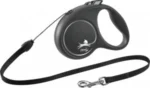 <strong title="Flexi Lesa Flexi Black Design, Snur, S: 5 m/12 kg, Negru, 12251 – lesa pentru caini cu sistem de blocare, lesa Flexi S, lesa pentru caini, lesa Flexi 5 m">Flexi Lesa Flexi Black Design, Snur, S: 5 m/12 kg, Negru, 12251 – lesa pentru caini cu sistem de...</strong>