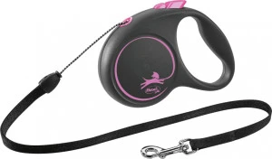 <strong title="Flexi Lesa Flexi Black Design, Snur, S: 5 m/12 kg, Roz, 12256 – lesa pentru plimbare, accesorii pentru plimbarea cainelui, lesa pentru caini, lesa retractabila caini">Flexi Lesa Flexi Black Design, Snur, S: 5 m/12 kg, Roz, 12256 – lesa pentru plimbare, accesorii...</strong>