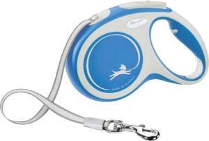 Flexi Lesa Flexi Comfort, Banda, M: 5 m/25 kg, Albastru, 213502 – lesa 5 m, lesa ergonomica...