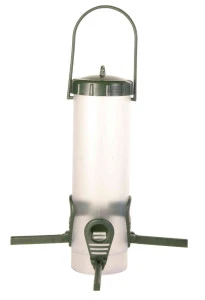 Trixie Hranitor Exterior, Plastic, 450 ml/23 cm, 5455 – hranitor pasari cu sistem de prindere,...