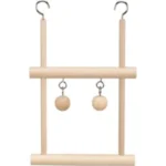 Leagan Trapez Dublu Pentru Pasari, Lemn,12×20 cm, 5822